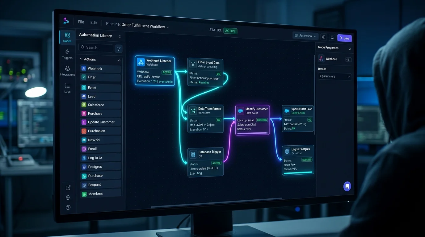 Esteira de Automação de Processos e Workflows